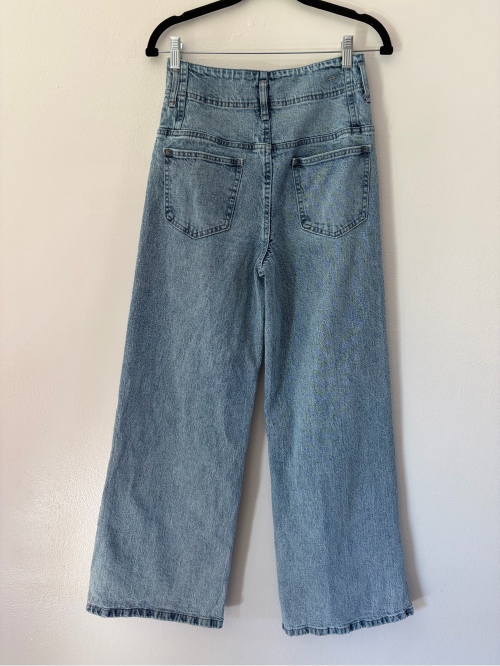 Habitual Emmette High Rise Wide Leg Medium Wash Jeans Size 4/27 - Picture 7 of 15